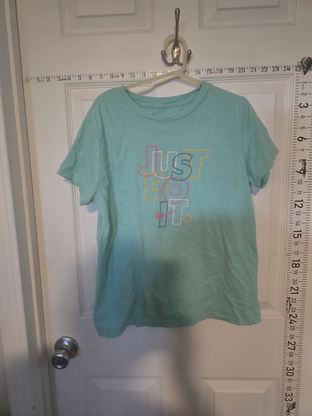 Nike Kids Mint Green 'Just Do It.' Short-Sleeve Tee